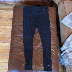PINK Victoria's Secret Black Kids Leggings